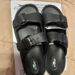Crane Women's Black Sandals